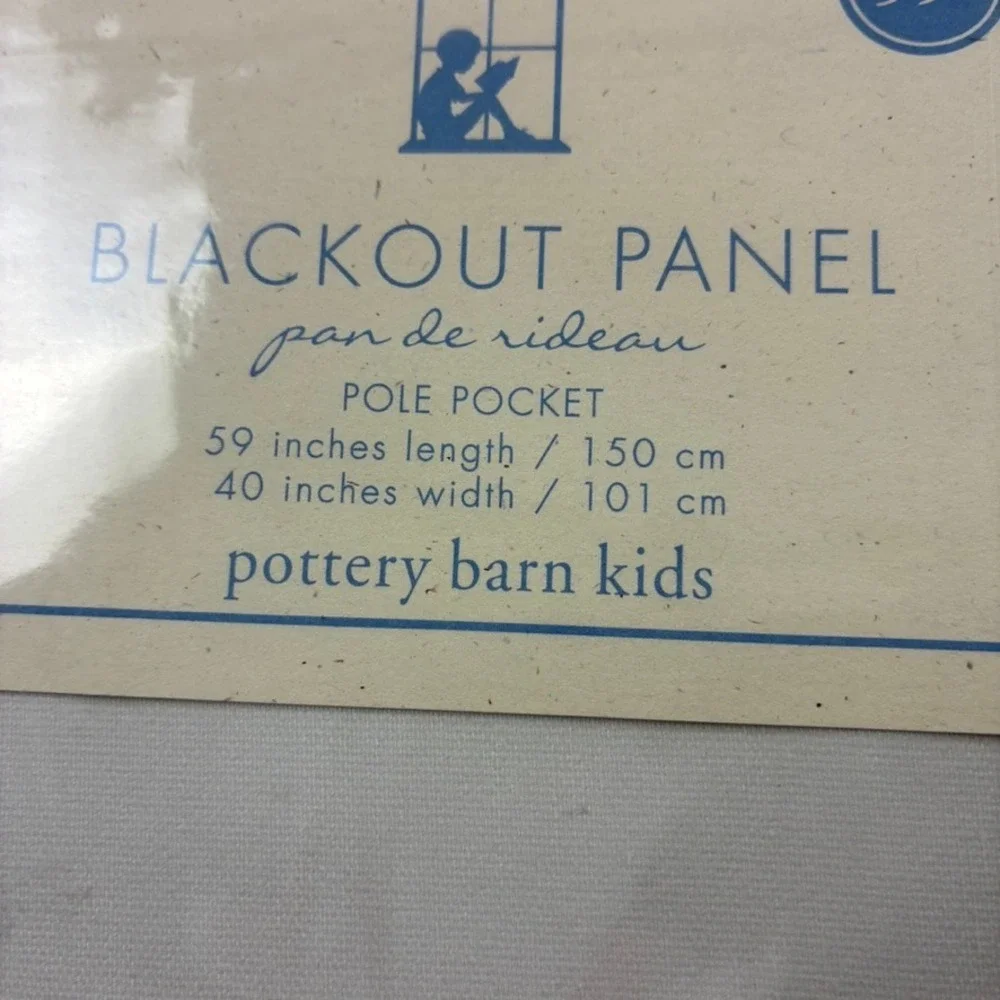 Pottery Barn Kids blackout curtain